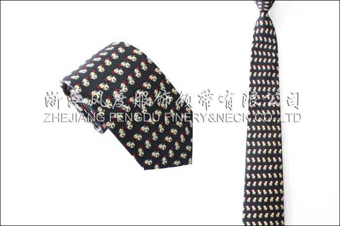 印花真絲商務領帶