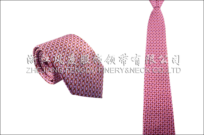 印花真絲商務領帶