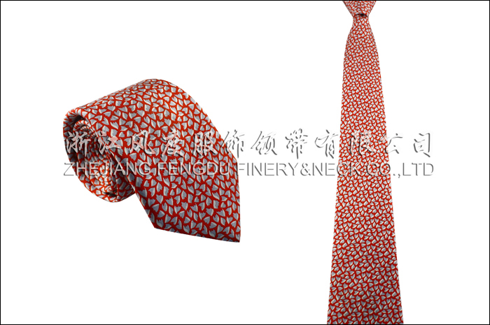 印花真絲商務領帶