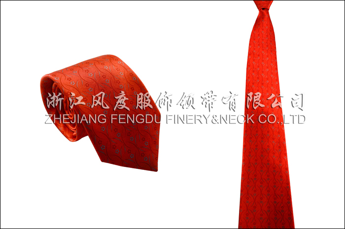 印花真絲商務領帶